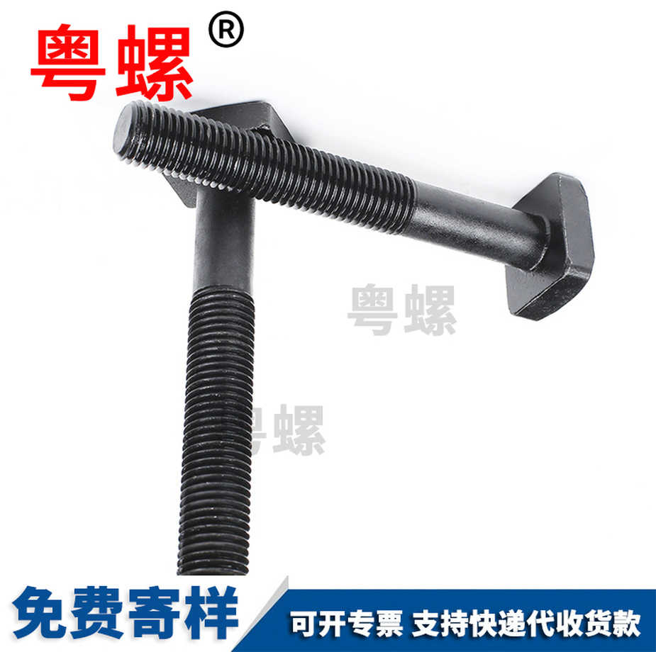 定制T型壓板螺絲201不銹鋼小大理方頭螺栓DIN787