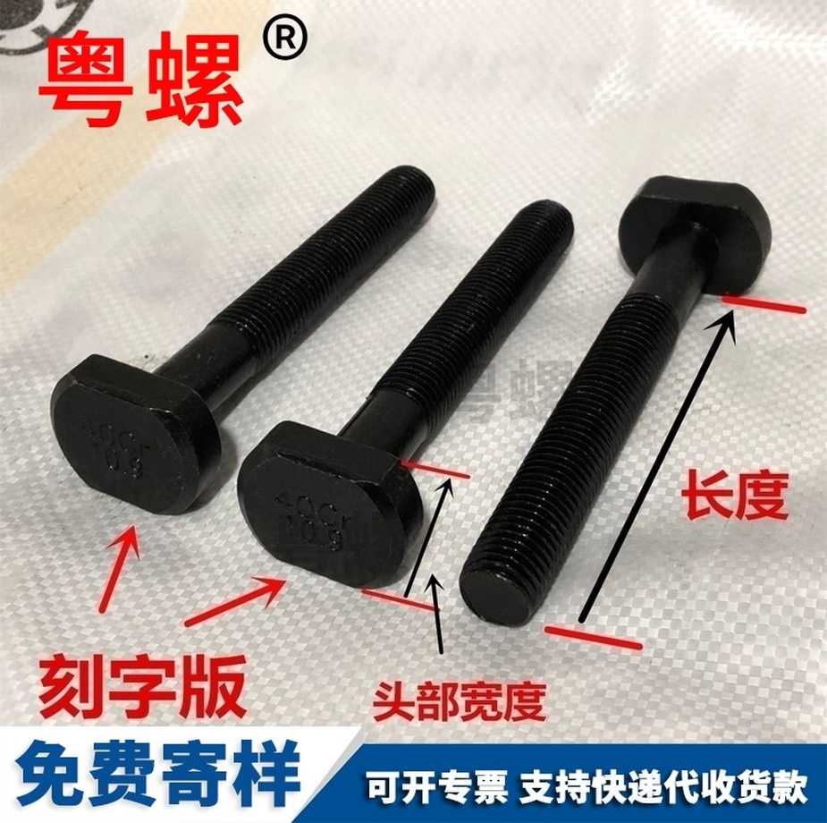 304不銹鋼光伏太陽能螺栓訂制DIN188紅河T型螺絲