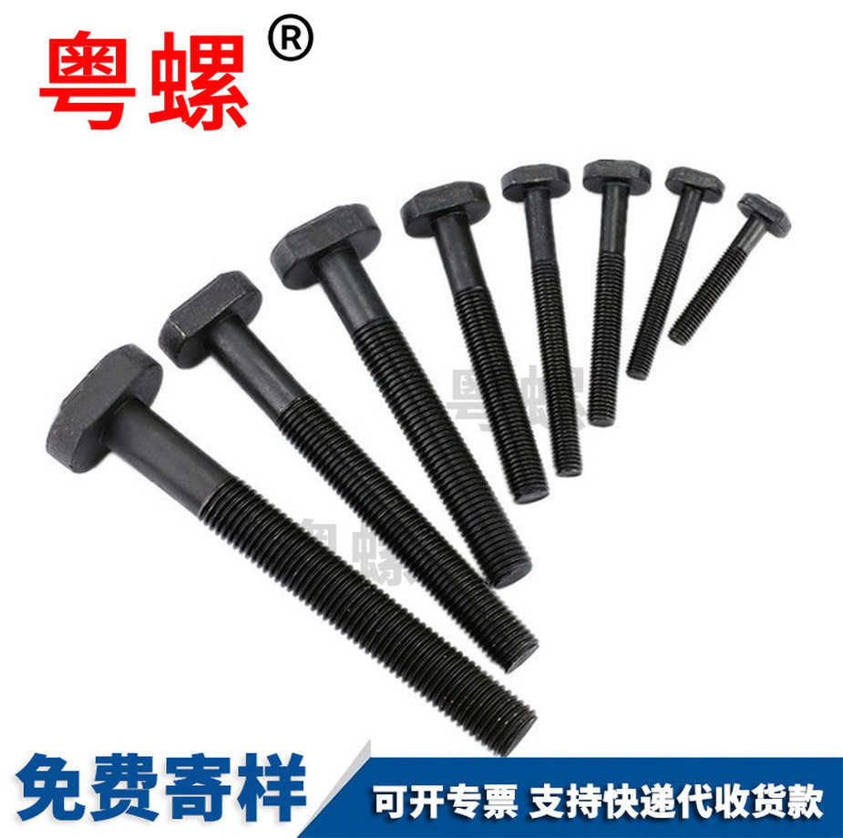 定制T型壓板螺絲201不銹鋼小大理方頭螺栓DIN787