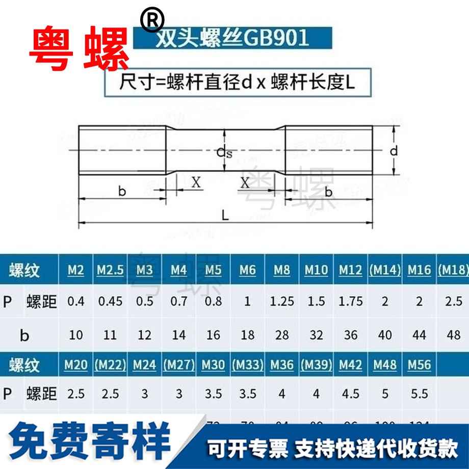 生產(chǎn)8.8級白城雙頭螺絲