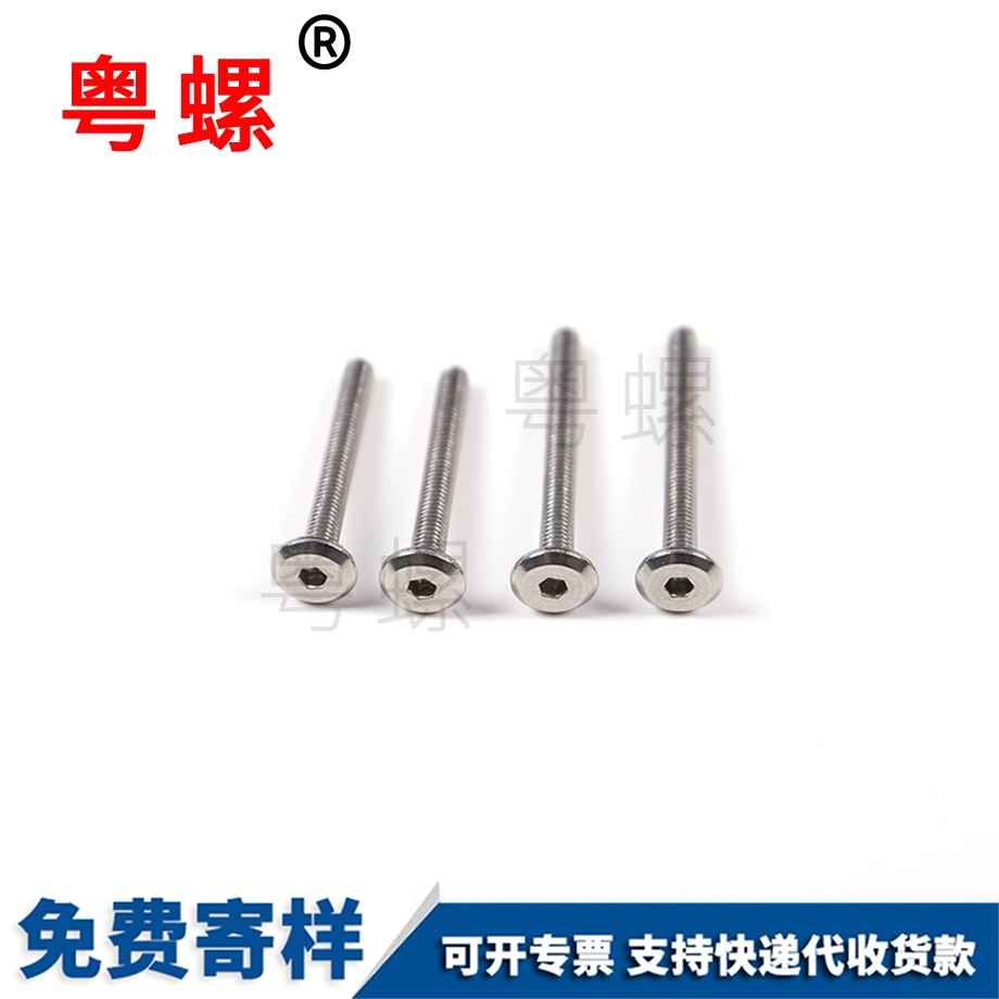 非標平頭倒角內(nèi)德宏六角螺絲