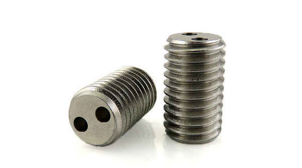 打孔平頭防盜螺釘 蛇眼螺絲 兩點盤頭防盜螺絲